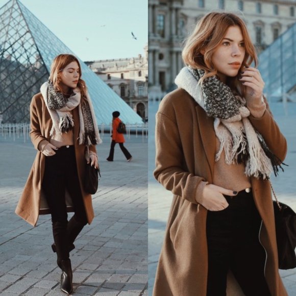 Madewell Jackets & Blazers - MADEWELL Monsieur Wool Coat Burnished Cedar